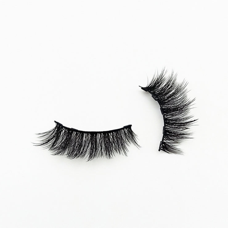 Three pairs of false eyelashes