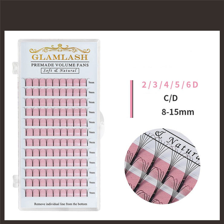 Long-stemmed and hairy eyelashes