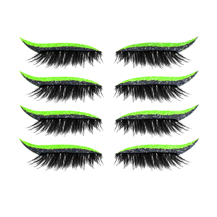 3D False Eyelashes With Magnetic 4 Pairs Of Glue-free Self-adhesive Eyelashes