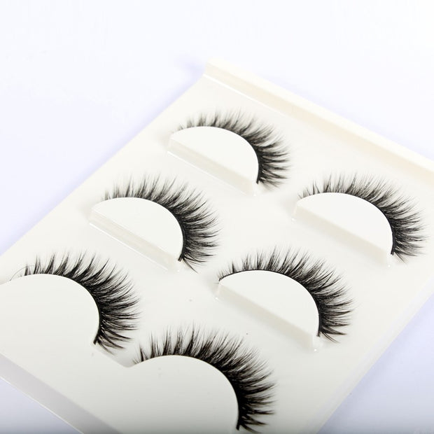 Natural Curly Eye lashes Self  Eye lashes Makeup Tools