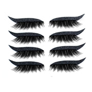 3D False Eyelashes With Magnetic 4 Pairs Of Glue-free Self-adhesive Eyelashes