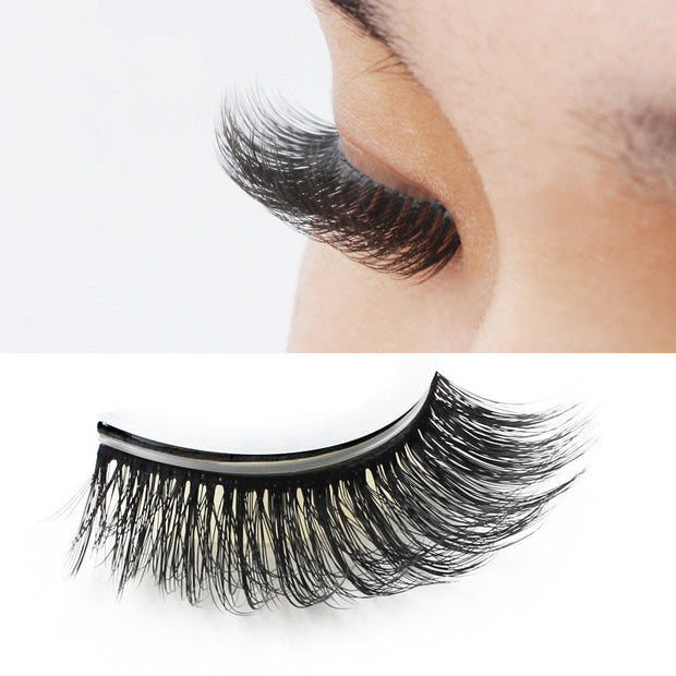 Natural Curly Eye lashes Self  Eye lashes Makeup Tools